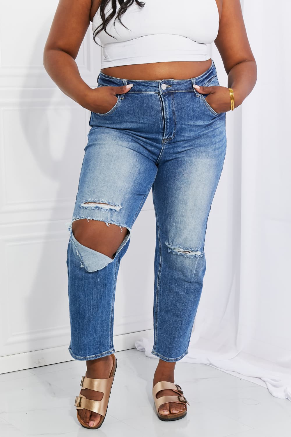 High Rise Relaxed Jeans